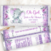 Its a girl Elephant chocolate bar label editable template