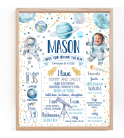 First Trip Around the Sun Sign Template